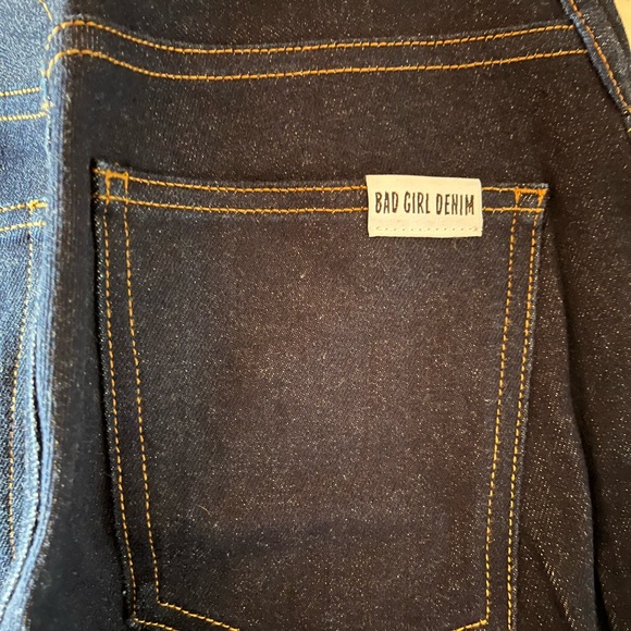 Bad Girl Denim - Vixen by Micheline Pitt High Waisted Skinny Jeans - Picture 3 of 5